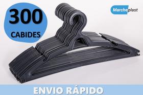 Cabide Adulto Preto Kit Com 300 Unidades Cabide Adulto Preto Kit Com 300 Unidades