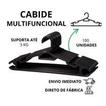 Cabide Adulto Preto Reforçado 38cm Kit 30 Unidades Suporta até 3kg Organizar Roupas Polipropileno Para SaiasCalças e Blusas Atacado para Lojas Cabide Adulto Preto Reforçado 38cm Kit 30 Unidades Suporta até 3kg Organizar Roupas Polipropileno Para SaiasCalças e Blusas Atacado para Lojas