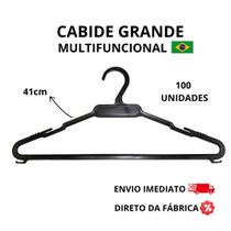 Cabide Adulto Super Reforçado 40cm Suporta até 5kg Organizador Cabide Adulto Super Reforçado 40cm Suporta até 5kg Organizador