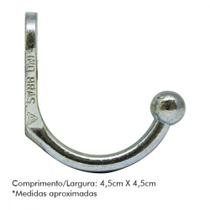 Cabide Alianca Fundido 6398/3 Zi Simples ./ Kit Com 20 Unidades