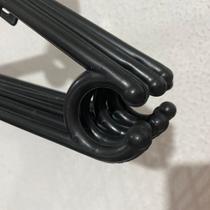 Cabide argola adulto preto 50 unidades