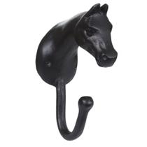 Cabide Cabeça de Cavalo de Alumínio Preto Bronc-Steel 38008 Cabide Cabeça de Cavalo de Alumínio Preto Bronc-Steel 38008
