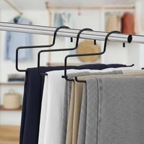 Cabide Calceiro Reforçado Preto Kit com 12 unidades