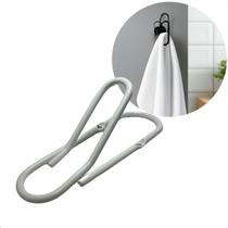 Cabide Clips Gancho Toalha P/banheiro Cozinha Luxo Escolar Sala moveis casa Parede