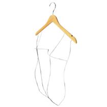 Cabide Colant Especial Adulto Madeira Cromado Cabide Colant Especial Adulto Madeira Cromado
