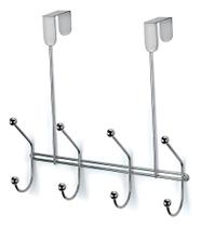 Cabide Com Gancho Para Porta Pendurar Toalha Roupas Sem Furo