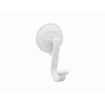 Cabide Com Ventosa PVC Branca Fácil Fixação - Astra Cabide Com Ventosa PVC Branca Fácil Fixação - Astra