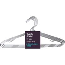 Cabide Cristal 40CM. C/03UNID. Cabide Cristal 40CM. C/03UNID.