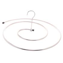 Cabide De Aco Inox Espiral Para Lencois E Toalhas 40Cm Cabide De Aco Inox Espiral Para Lencois E Toalhas 40Cm