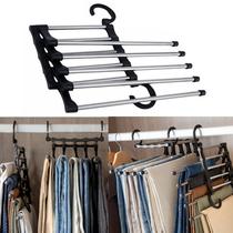 Cabide De Calça De Inox Para Peças preto guarda roupa Cabide De Calça De Inox Para Peças preto guarda roupa