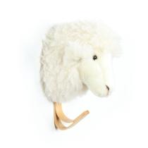 Cabide de Madeira com Cabeça de Pelúcia Ovelha Wild & Soft Cabide de Madeira com Cabeça de Pelúcia Ovelha Wild & Soft