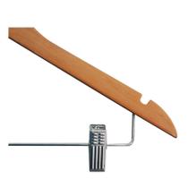 Cabide de Madeira com Presilhas - Verniz