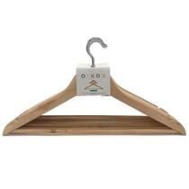 Cabide De Madeira Kit 8 PCS Para Roupas Calça Adulto