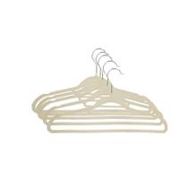 Cabide de Metal e Plástico com Veludo 5 Peças - Quanhe Cabide de Metal e Plástico com Veludo 5 Peças - Quanhe