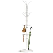 Cabide de metal Yoobure com base de mármore 181 cm 12 ganchos