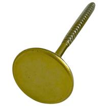 Cabide de Parede Aço Carbono 3cm Dourado Duler Gancho Multiu