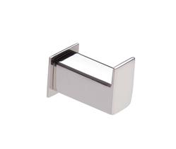 Cabide de Parede Banheiro 4,5cm em Aço Inox Polido Linha Larissa Brilhante Stainless
