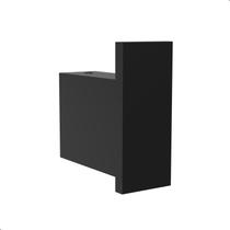 Cabide De Parede Banheiro Preto Fosco Dupla Fixação F.Master
