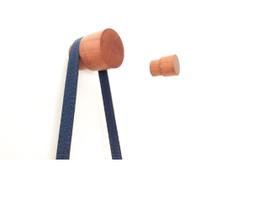 Cabide De Parede em Madeira Nobre com 01 unidade