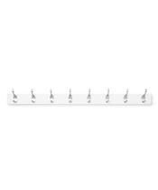 Cabide de Parede Retangular Amazon Basics com 8 Ganchos