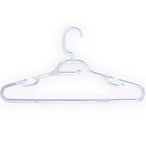 Cabide de Roupas Reforçado com Cava Organizador de Closet Armário Multiuso Adulto Uno Cristal Cabide de Roupas Reforçado com Cava Organizador de Closet Armário Multiuso Adulto Uno Cristal