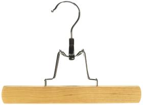 Cabide de roupas Whitmor Grade A Wood Slack Clamp, pacote com 5