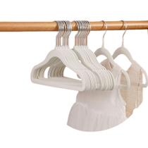 Cabide De Veludo Slim Infantil 30cm Kit Com 5 Antideslizante