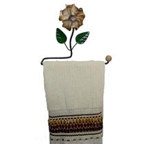 Cabide decorativo para toalhas ou panos com pintura que não enferruja resistente direto da fábrica - Atenas Arte