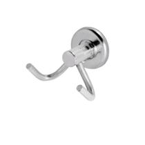 Cabide Duplo em Metal Cromado - JR Metal