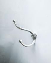 Cabide Duplo Vertical Zamac Cromado