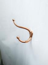 Cabide Duplo Vertical Zamac Rosé