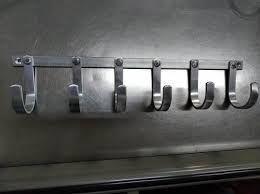 Cabide Em Alumínio 6 Ganchos Polido Pendurar Roupas Bolsas Cabide Em Alumínio 6 Ganchos Polido Pendurar Roupas Bolsas