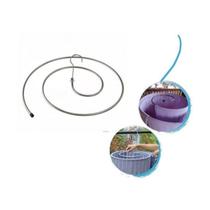 Cabide Espiral Aço Inox 45CM X 0,8CM X 15CM