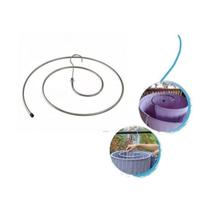 Cabide Espiral Aço Inox 45CM X 0,8CM X 15CM