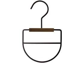 Cabide Ferreiro Para Lenços - Oikos PRETO ACÁCIA Cabide Ferreiro Para Lenços - Oikos PRETO ACÁCIA