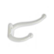 Cabide Gancho Duplo Grande Branco Ref. 4102 - Loth