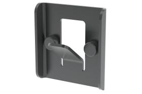 Cabide Gancho Multiuso Aluminio Grafite Fosco Future