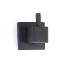 Cabide Gancho Pra Toalha de Banho Rosto Quadrus Preto Fosco