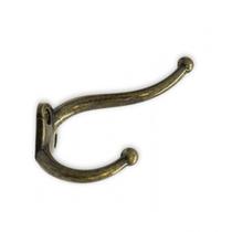 Cabide Gancho Simples Grande Ouro Velho Ref. 8101 - Loth Cabide Gancho Simples Grande Ouro Velho Ref. 8101 - Loth