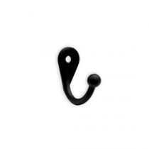 Cabide Gancho Simples Pequeno Preto Ref. 6100 - Loth