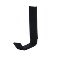 Cabide Gancho Toalha de Banho Rosto Chapa Fina Preto Fosco Cabide Gancho Toalha de Banho Rosto Chapa Fina Preto Fosco