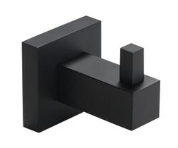 Cabide Gancho Toalheiro Quadra Black 800527 Preto Vitta Cabide Gancho Toalheiro Quadra Black 800527 Preto Vitta