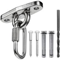 Cabide Heavy Swing Hanger Dakzhou em aço inoxidável à prova de ferrugem, tampa de 907 kg