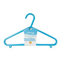Cabide Infantil Basic Azul 3und Clingo