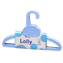 Cabide Infantil Bebê Menino Menina Pack Com 6 Unidades Lolly