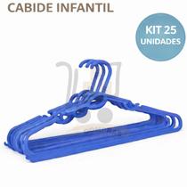 Cabide Infantil Kit 25 Unidades Baby Plastico Reforçado Para Roupas Bebe Criança - Cabide Infantil Kit 25 Unidades Baby Plastico Reforçado Para Roupas Bebe Criança -