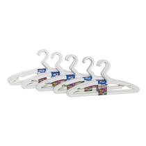 Cabide Infantil Kit Com 25 Unidades Branco - Rainha