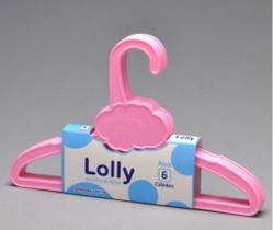 Cabide infantil Lolly c/6