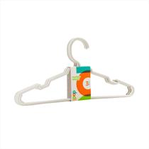 Cabide Infantil PopBaby Roupa Acrilico Plástico Reforçado Grosso Calça Loja Premium Kit 3un Cabide Infantil PopBaby Roupa Acrilico Plástico Reforçado Grosso Calça Loja Premium Kit 3un