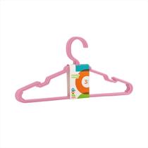 Cabide Infantil PopBaby Roupa Acrilico Plástico Reforçado Grosso Calça Loja Premium Kit 3un Cabide Infantil PopBaby Roupa Acrilico Plástico Reforçado Grosso Calça Loja Premium Kit 3un